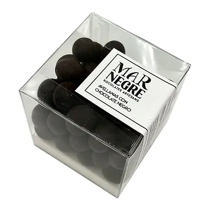 Avellanas con chocolate negro