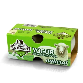 Yogur natural de oveja