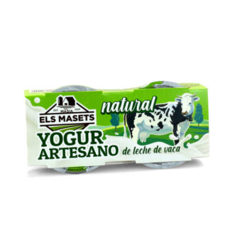 Yogur natural de vaca