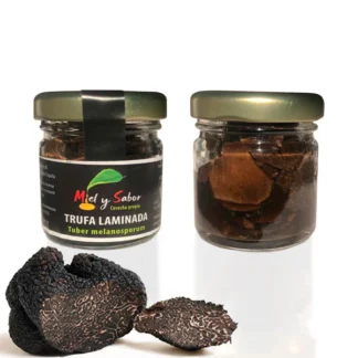 Tòfona negra laminada al seu suc