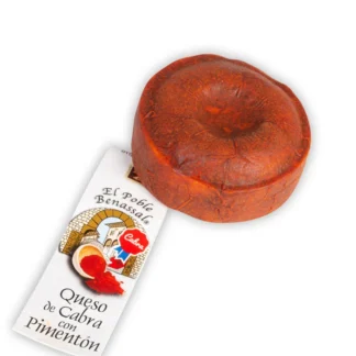 Queso de Benassal - Cabra semicurado con pimentón 400g