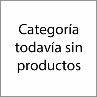 categoría sin productos