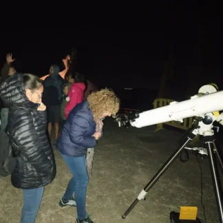 Sopar amb les estrella, bar Els Perxes