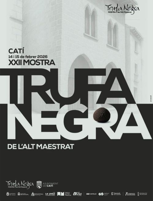 cartel XXII mostra de la trufa en Catí