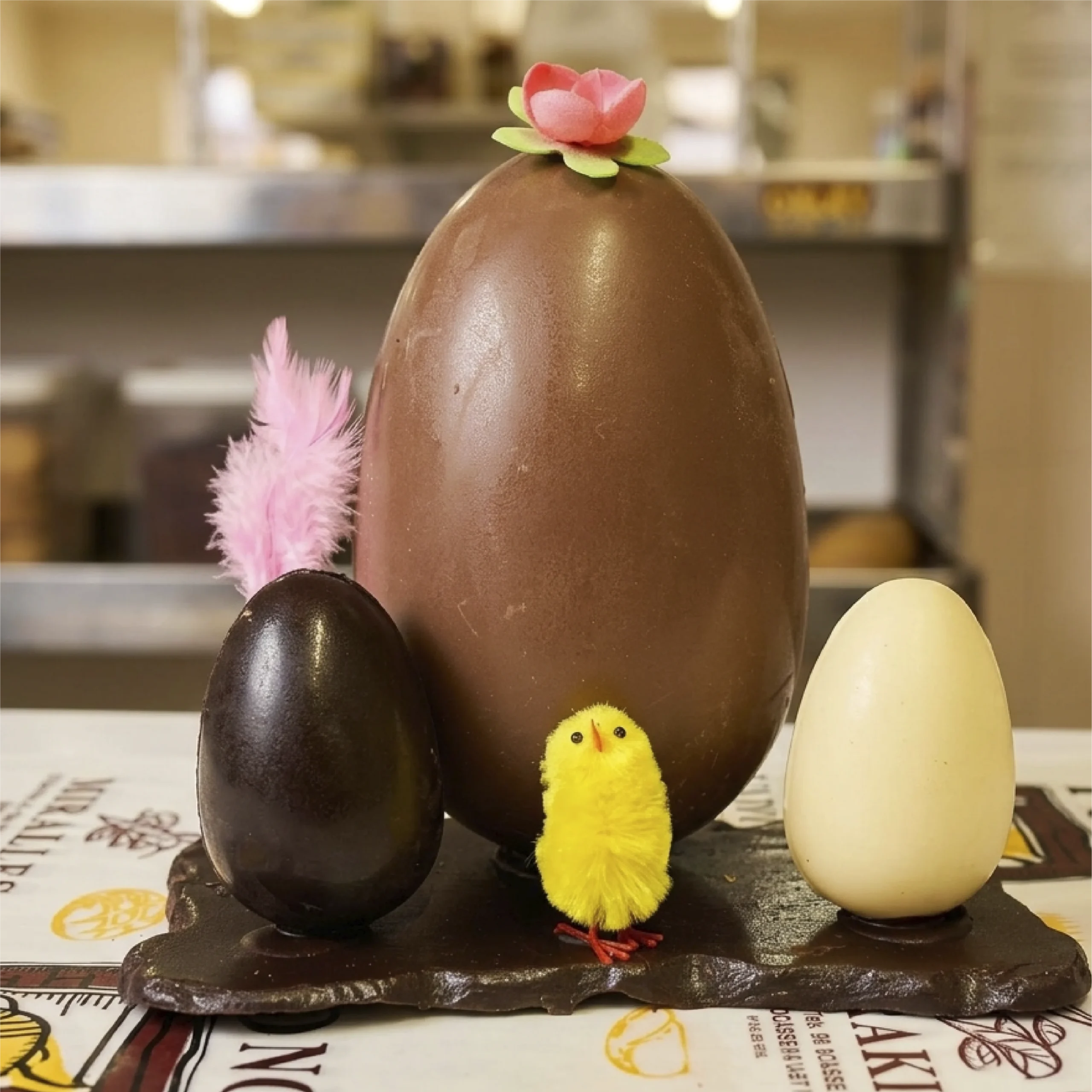 Figuras de chocolate