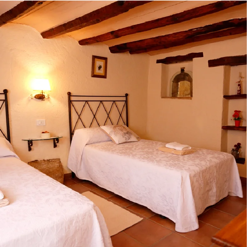 Dormitorio doble Mas de Sant Pau