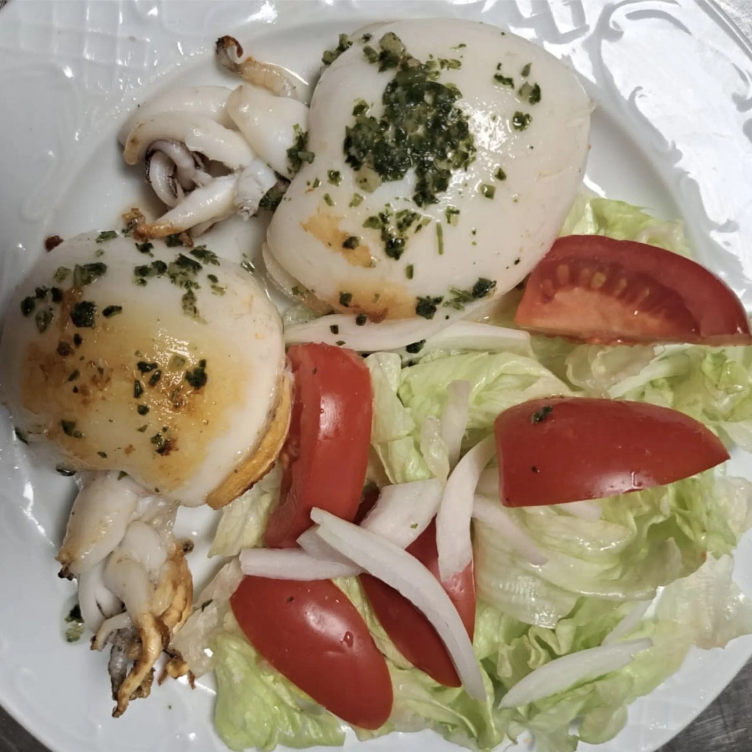 Plato de sepia Bar Eladio