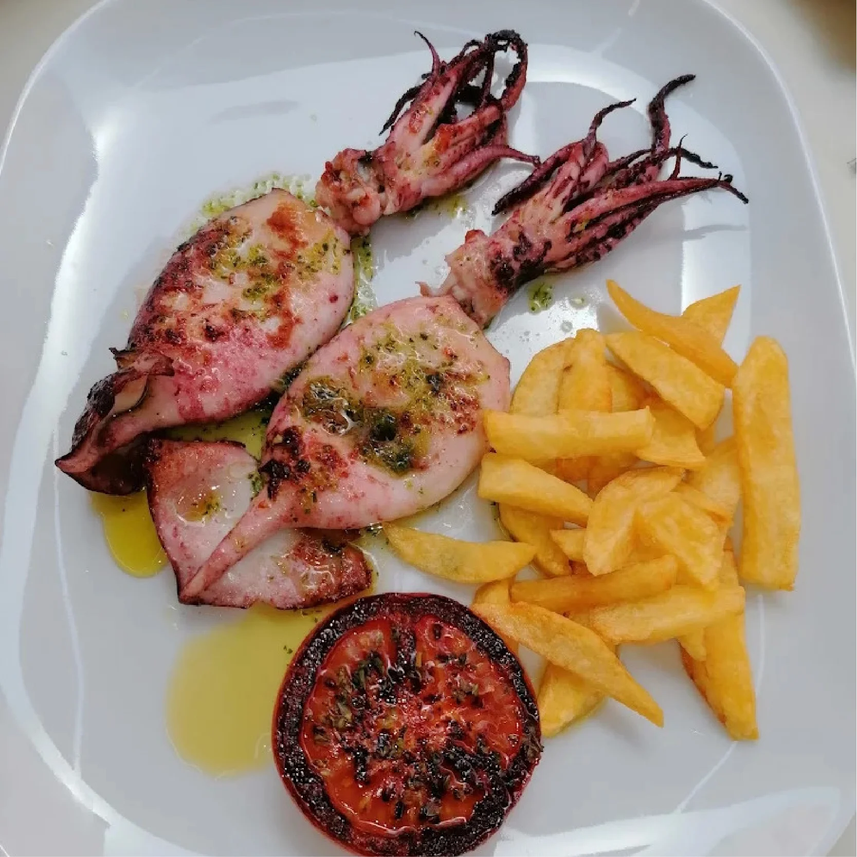 Plato de Calamar Bar Borcho
